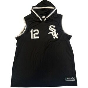 Chicago White Sox Jersey Mens XL Black Sleeveless Hoodie Colson Montgomery SGA